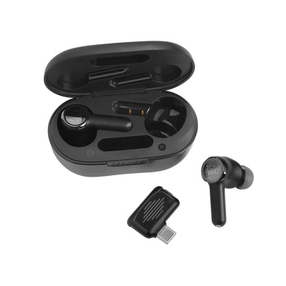 JBL Quantum TWS In-Ear Gaming Kopfhörer geräuschunterdrückend – Schwarz