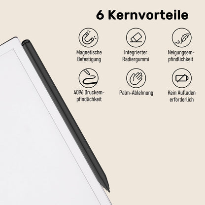 Zspeed EMR Stylus mit Radiergummi für Remarkable 2 und Kindle Scribe