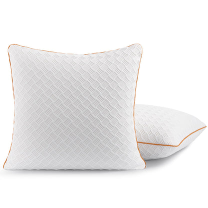 Twirest Kopfkissen 80x80 cm, Memory Foam, höhenverstellbar, 2er Set