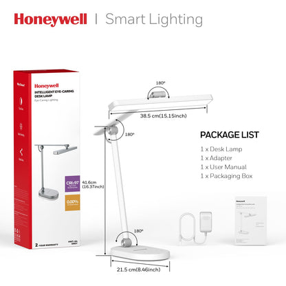 Honeywell H4 Sunturalux LED Schreibtischlampe - Weiss