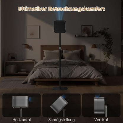 POLESTO Beamerständer höhenverstellbar Metall 50-125cm