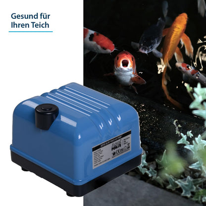 AquaForte Hi-Flow V-60 Luftpumpe für Teiche – Leistungsstark