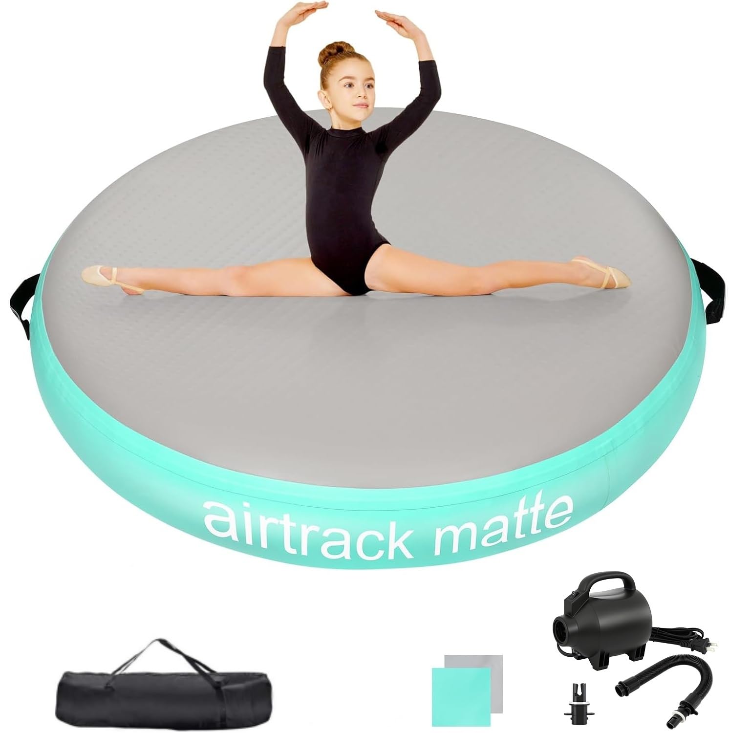 Airtrack Matte Airspot Air Barrel aufblasbare Tumbling-Matte 100 cm