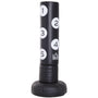 HOMCOM Standboxsack Heavy Duty 176cm Schwarz Erwachsene: Schwarzer 176cm Standboxsack für Box- und Fitnesstraining.