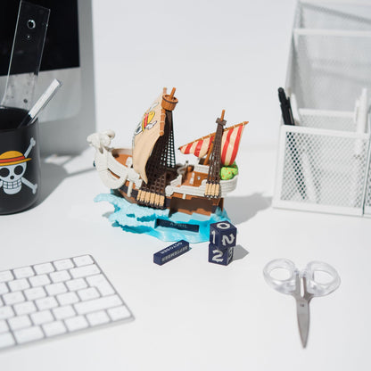 Grupo Erik Ewiger Kalender One Piece Going Merry 3D-Tischkalender