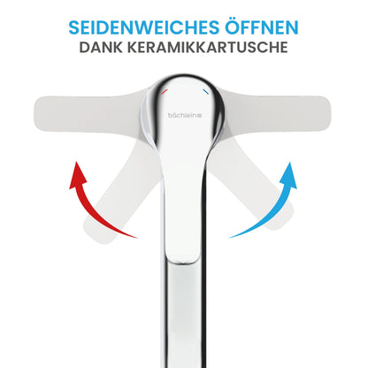 Bächlein Arado Küchenarmatur Chrom – 360° schwenkbar