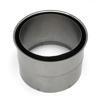 Raik Rauchrohr Set 150 mm 90 Grad Bogen schwarz – 2 mm Stahl Senotherm