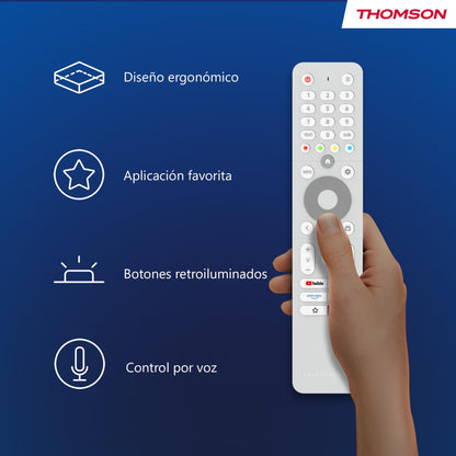 Thomson 43UA5S13W 4K Ultra HD Android Smart TV - Weiss 43 Zoll