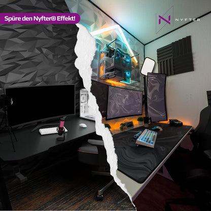 NYFTER Nyfpad XXXL Gaming Mauspad – 1200x600mm