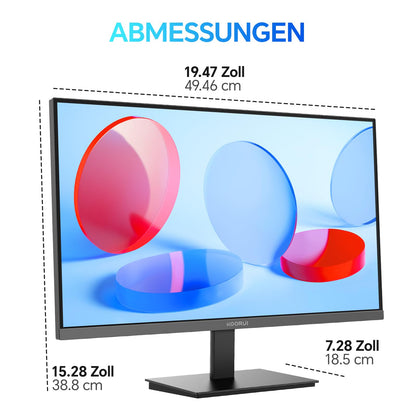 KOORUI E2212F PC-Monitor - 21.45 Zoll, FHD, 100Hz