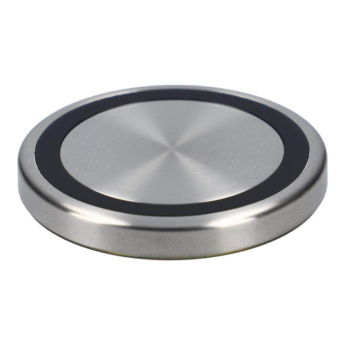 DL-pro Knebel Bedienpad 50mm magnetisch für Neff TwistPad Flat. Runder Drehknopf zur Steuerung von Kochfeldfunktionen.