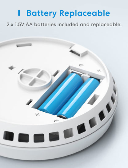 Meross WLAN Rauchmelder HomeKit - Vernetztes 3er Set