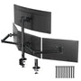 Monitor Halterung 4 Monitore 17-32" Tischhalterung - Schwarz. Schwarze Tischhalterung zur ergonomischen Fixierung von vier Bildschirmen (17-32").
