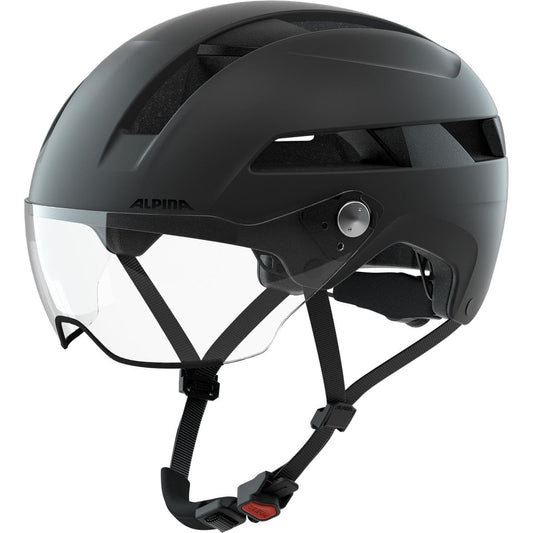 Alpina SOHO Visor Fahrradhelm - Black matt, 51-56 cm