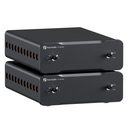 Fosi Audio V3 Mono Leistungsverstärker 240W – TPA3255. Class-D-Verstärker für passiven Lautsprecher.