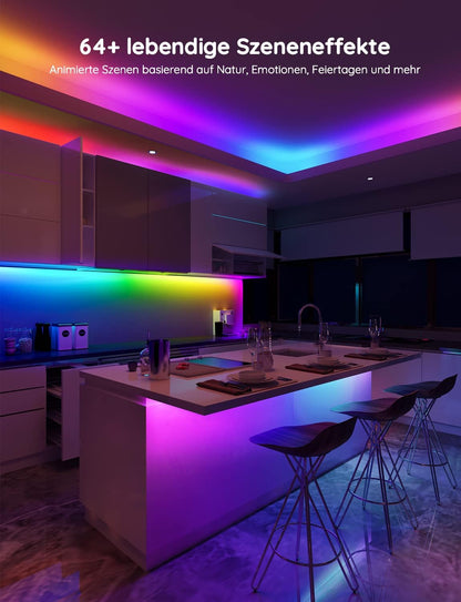 Govee LED Strip RGBIC Pro 5m, smarter LED Streifen mit App-Steuerung
