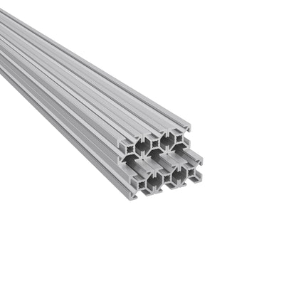 Ulber24 Aluprofil 20x20 Nut6 Typ B – 6x2m System Steckprofil