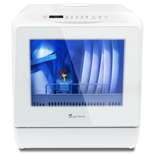 CleanCube Go Mini Geschirrspüler – Ohne Wasseranschluss, 6 Programme. Kompakt, für mobile Geschirreinigung mit 6 Programmen.