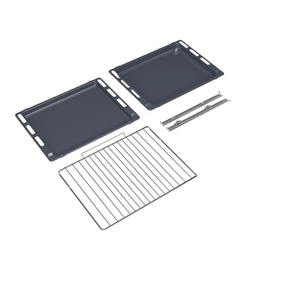 Privileg PBA2S85HU1I Einbau-Backofen mit Heissluft, 71 l, Schwarzglas