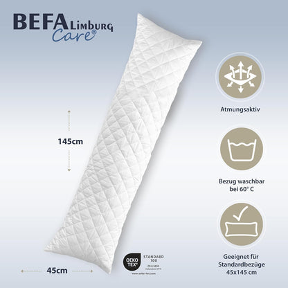 BEFA CARE Seitenschläferkissen 40x145 cm extra fest, OEKO-TEX