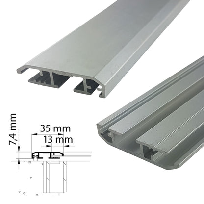 jarolift Lichtschachtabdeckung nach Mass, Gitterrost aus Aluminium