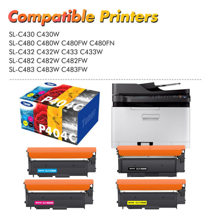 Samsung CLT-P404C Toner Multipack 4er-Pack - 4 Farben