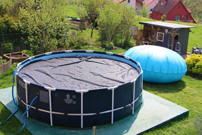 Rothschenk XXL Poolkissen rund 4m – Winter Luftkissen