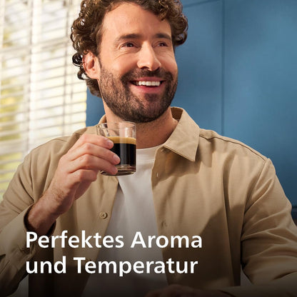 Philips Serie 5500 Kaffeevollautomat LatteGo Grau (EP5544/50)