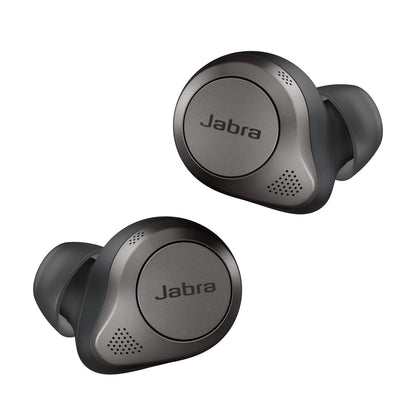 Jabra Elite 85t True Wireless In-Ear Bluetooth Kopfhörer - Titanschwarz. Zum drahtlosen Musikhören und Telefonieren.
