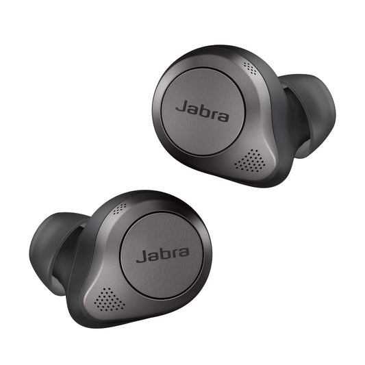Jabra Elite 85t True Wireless In-Ear Bluetooth Kopfhörer - Titanschwarz. Zum drahtlosen Musikhören und Telefonieren.