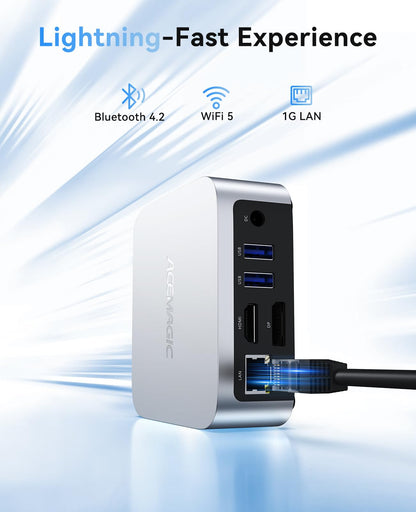 ACEMAGICIAN Vista Mini V1 Mini PC - Intel N97 16GB 512GB Win 11 Pro