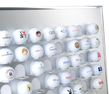 KNIX Golfball Vitrine Premium Aluminium – Für 80 Golfbälle