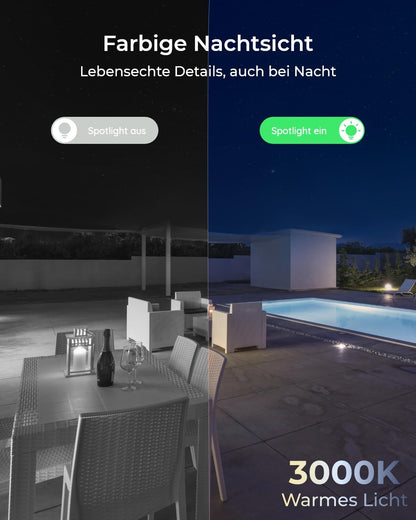 Reolink RLC-840A 4K PoE Kamera – IK10 Schutz, Farbnachtsicht