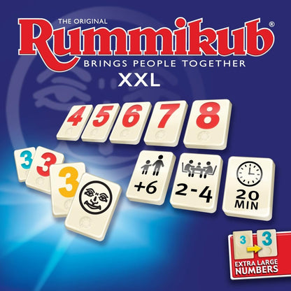 Goliath Rummikub XXL – Zahlenspiel mit extra grossen Zahlen