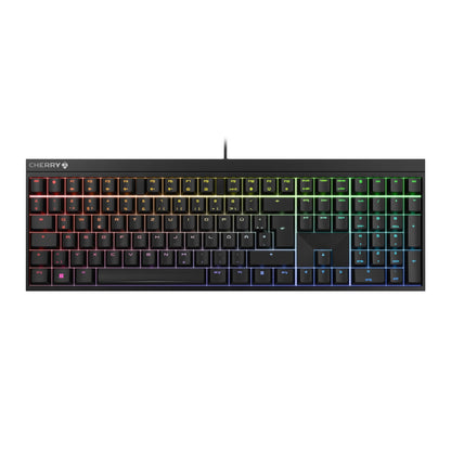 CHERRY MX 2.0S Mechanische Gaming-Tastatur Schwarz, QWERTZ-Layout. Ermöglicht präzise Eingaben für Gamer.
