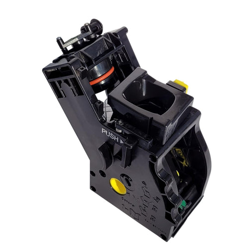 Philips Saeco LatteGo Brühgruppe für Kaffeemaschinen Serie EP12-EP59. Schwarze, blockförmige Einheit zum Brühen von Kaffee.