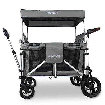 FUXTEC FX-CTXL900 Bollerwagen faltbar - Grau mit Dach