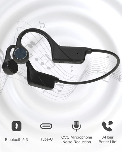 SANOTO DG06 Knochenschall Kopfhörer Bluetooth 5.3 Open Ear IPX5