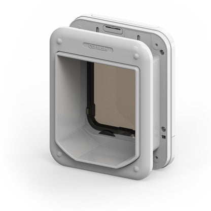 Cat Mate Mikrochip-Aktivierte Katzenklappe 360 – Weiss