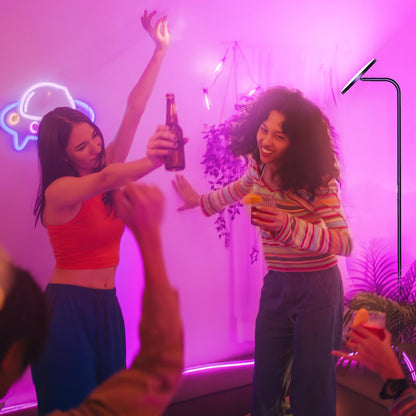 SIBRILLE LED Stehlampe RGB Dimmbar mit Fernbedienung