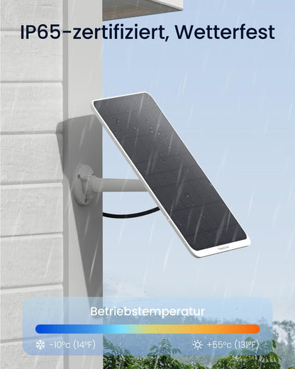 Reolink Solar Panel 3 – 12 W Solarpanel für Akku-Aussenkameras, IP65