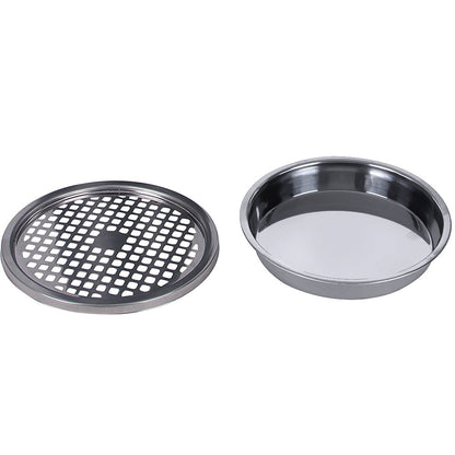 SONGMICS Standaschenbecher mit Mülleimer, 30 L, schwarz, LTB17C