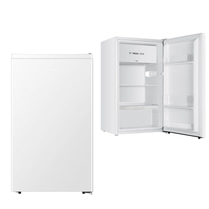 YUNA SINAIDA E Vollraumkühlschrank - Weiss 94L, 84cm. Kompaktes Gerät zur Kühlung von Lebensmitteln im Haushalt.