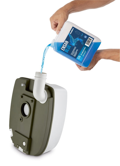 Enders Deluxe Campingtoilette Mobil-WC mit 130 kg Tragkraft