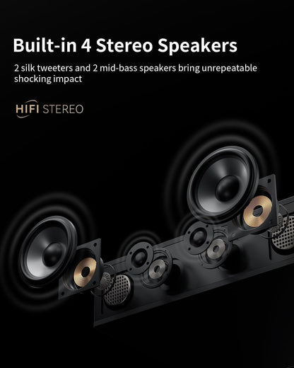 ANGELS HORN Schallplattenspieler Bluetooth HiFi - AT-3600L