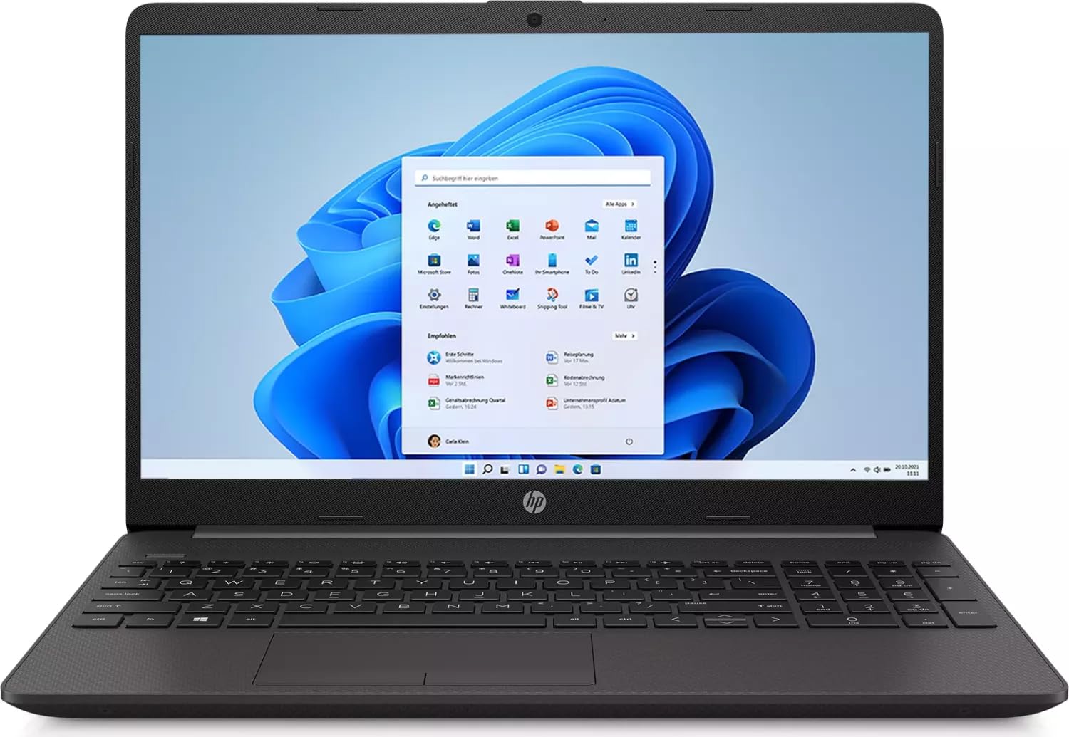 HP Laptop 15.6 Zoll Full-HD N4500 – 16 GB RAM | 512 GB SSD | Win 11 Pro. Mobilcomputer für Büro- und Studienaufgaben.
