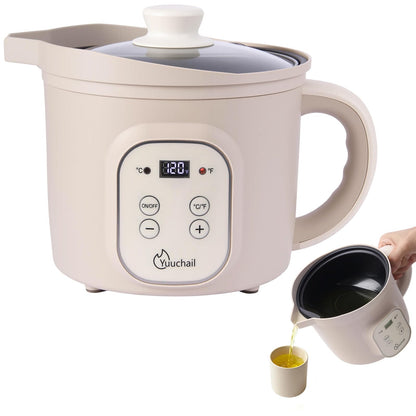 Yuuchail Wachsschmelzer MXA06, elektrisch, 1,5 l, Digitalanzeige