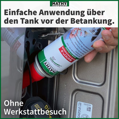 MATHY-D Hochwirksamer Diesel Systemreiniger Additiv – 12x 250ml