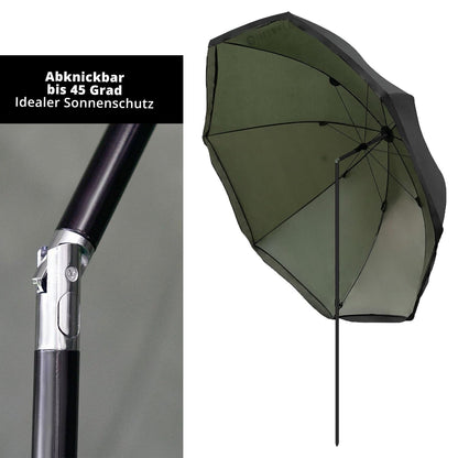 Hitbaits Angelschirm Sturmfest Wasserdicht - Mit Fenster