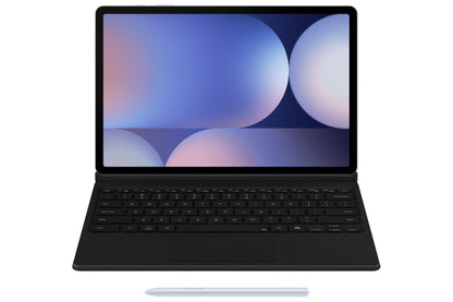 Samsung Book Cover Keyboard EF-DX825 für Tab S9+/S10+ QWERTZ, Schwarz